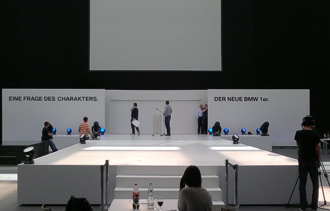 BMW 1er Präsentation