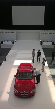 BMW 1er Präsentation